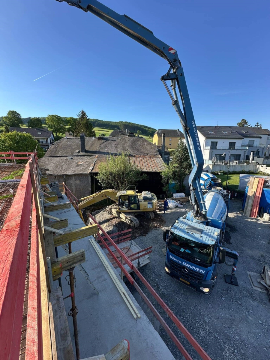 Illustration d'un projet de gros œuvre